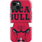 NBA Chicago Bulls Large Logo iPhone 14 Plus Impact Case
