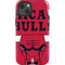 NBA Chicago Bulls Large Logo iPhone 14 Impact Case