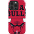 NBA Chicago Bulls Large Logo iPhone 15 Pro Impact Case