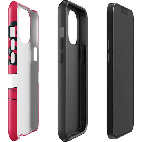 NBA Chicago Bulls Large Logo iPhone 15 Pro Max Impact Case