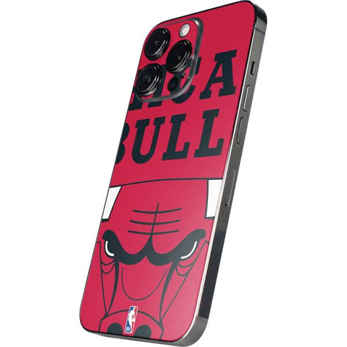 NBA Chicago Bulls Large Logo iPhone 15 Pro Skin