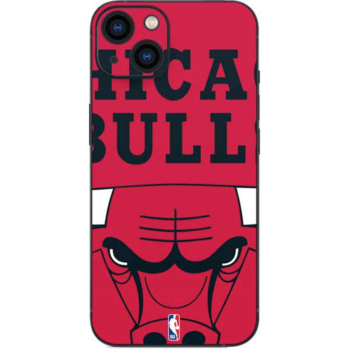 NBA Chicago Bulls Large Logo iPhone 14 Skin