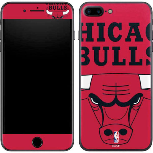 NBA Chicago Bulls Large Logo iPhone 8 Plus Skin