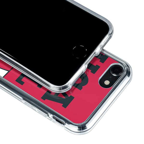 NBA Chicago Bulls Large Logo iPhone SE (2nd & 3rd Gen) Clear Case