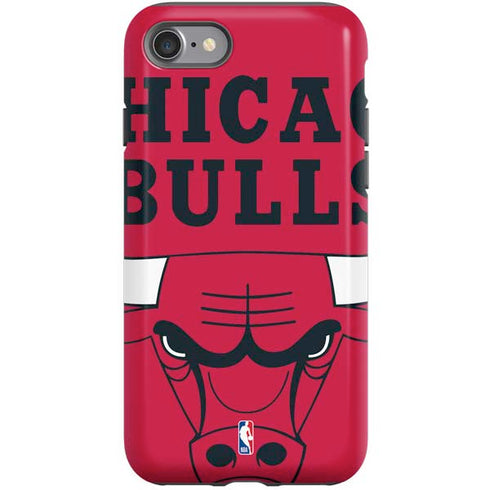 NBA Chicago Bulls Large Logo iPhone SE (2nd & 3rd Gen) Pro Case