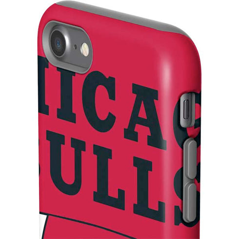 NBA Chicago Bulls Large Logo iPhone SE (2nd & 3rd Gen) Pro Case