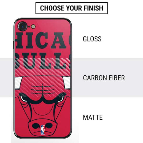 NBA Chicago Bulls Large Logo iPhone SE (2nd & 3rd Gen) Skin