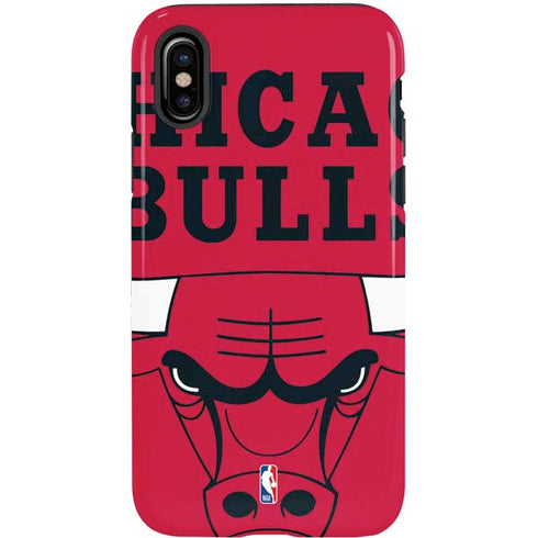NBA Chicago Bulls Large Logo iPhone X Pro Case