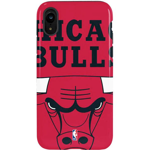 NBA Chicago Bulls Large Logo iPhone XR Pro Case