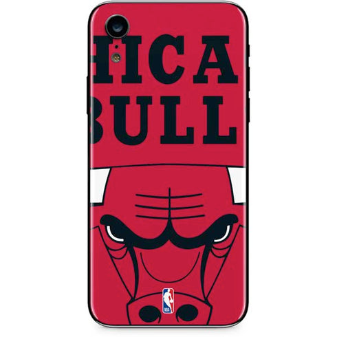 NBA Chicago Bulls Large Logo iPhone XR Skin