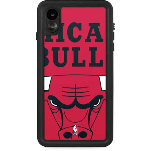 NBA Chicago Bulls Large Logo iPhone XR Waterproof Case