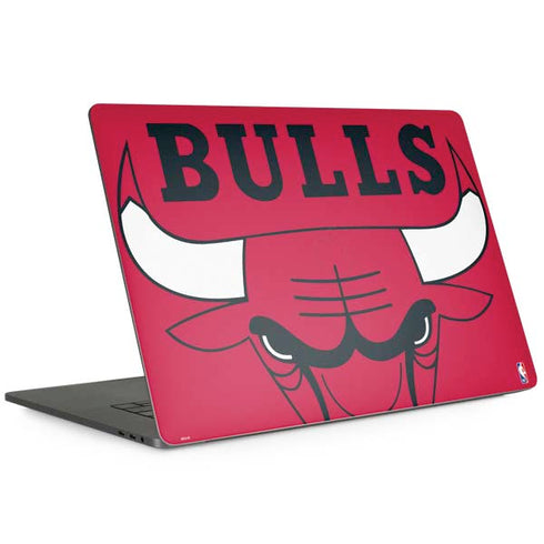 NBA Chicago Bulls Large Logo Apple MacBook Pro 15-inch Skin