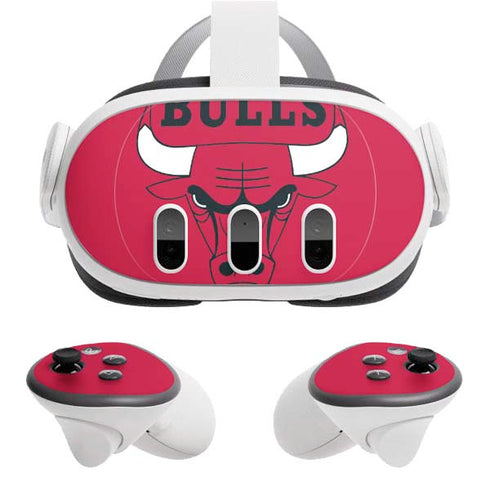 NBA Chicago Bulls Large Logo Meta Quest 3 Skin