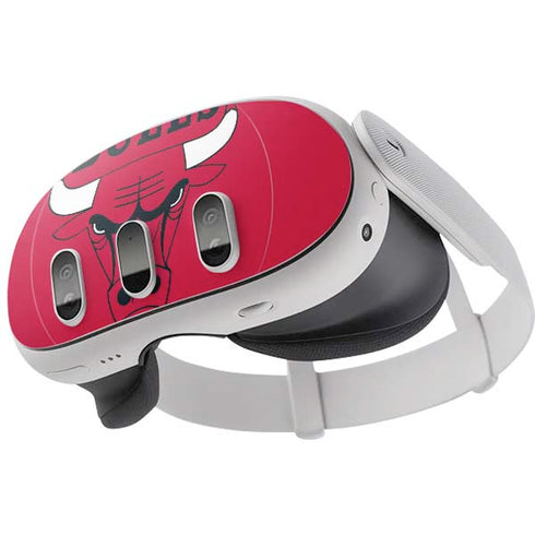 NBA Chicago Bulls Large Logo Meta Quest 3 Skin