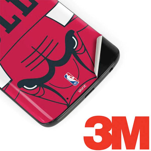 NBA Chicago Bulls Large Logo Moto G6 Skin