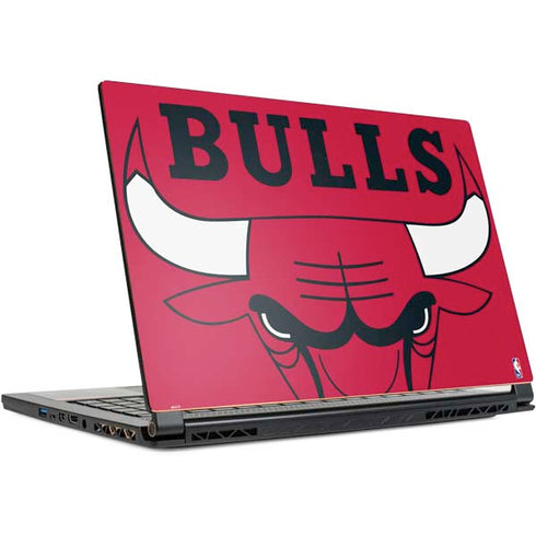 NBA Chicago Bulls Large Logo MSI GS65 Stealth Laptop Skin