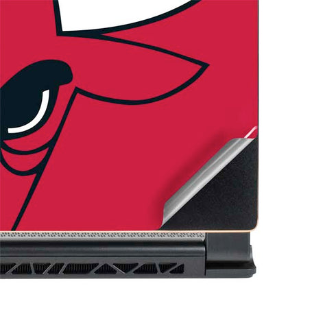 NBA Chicago Bulls Large Logo MSI GS65 Stealth Laptop Skin