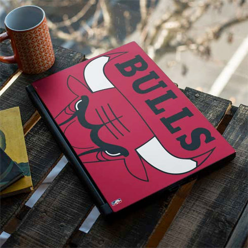 NBA Chicago Bulls Large Logo MSI GS65 Stealth Laptop Skin