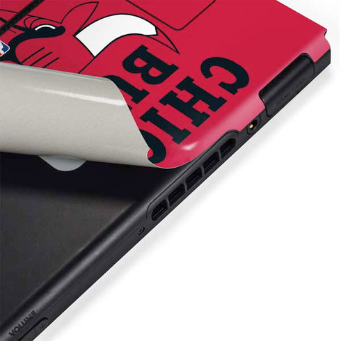 NBA Chicago Bulls Large Logo Nintendo Switch Bundle Skin