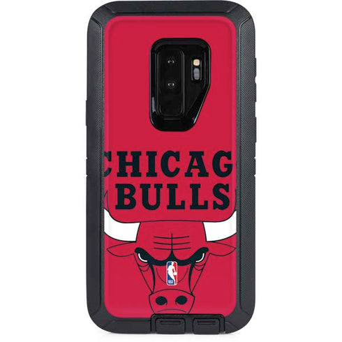 NBA Chicago Bulls Large Logo Otterbox Defender Galaxy Skin
