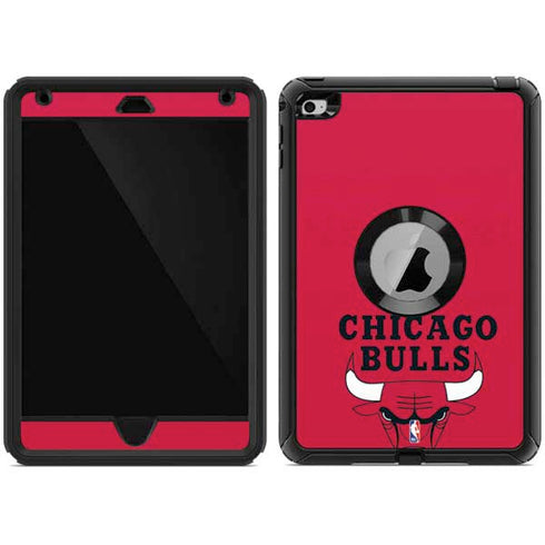 NBA Chicago Bulls Large Logo Otterbox Defender iPad Skin