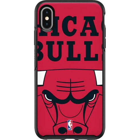 NBA Chicago Bulls Large Logo Otterbox Symmetry iPhone Skin