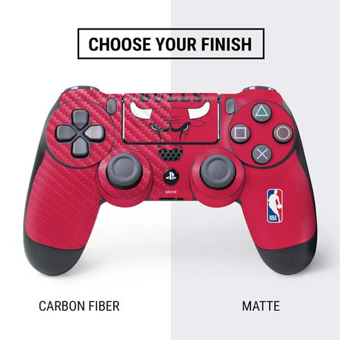 NBA Chicago Bulls Large Logo PS4 Controller Skin