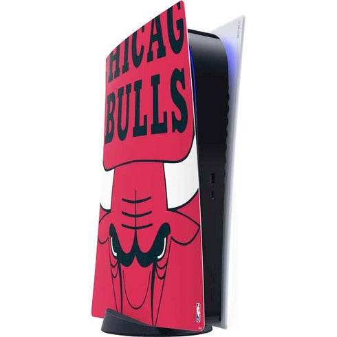 NBA Chicago Bulls Large Logo PS5 Digital Edition Console Skin