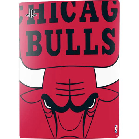 NBA Chicago Bulls Large Logo PS5 Digital Edition Console Skin