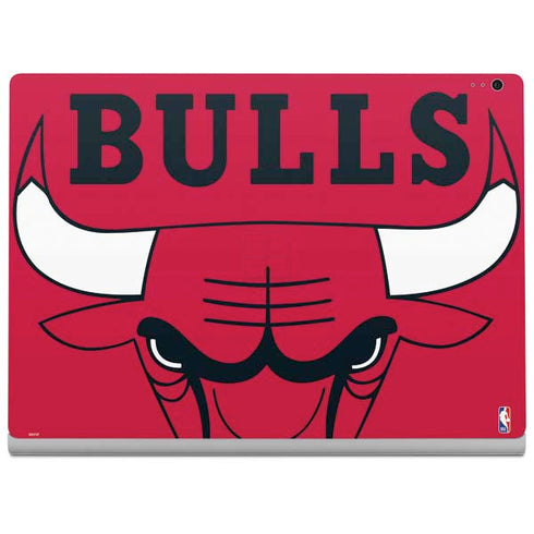 NBA Chicago Bulls Large Logo Surface Book 2 13.5in Skin