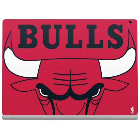 NBA Chicago Bulls Large Logo Surface Book 2 15in Skin