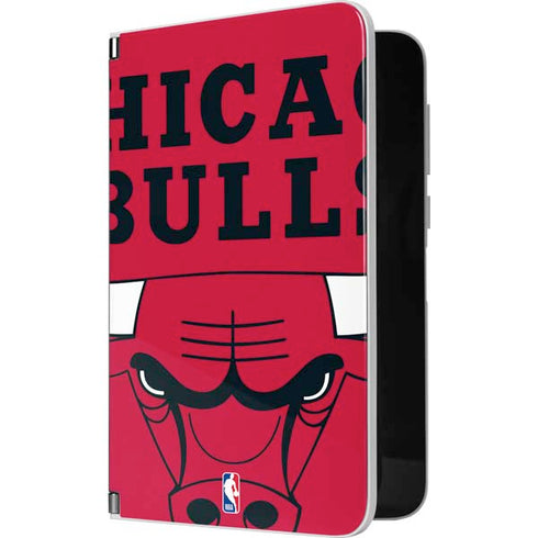 NBA Chicago Bulls Large Logo Surface Duo Skin