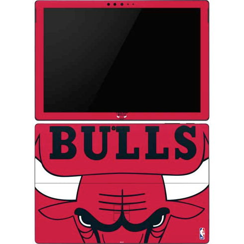 NBA Chicago Bulls Large Logo Surface Pro 6 Skin