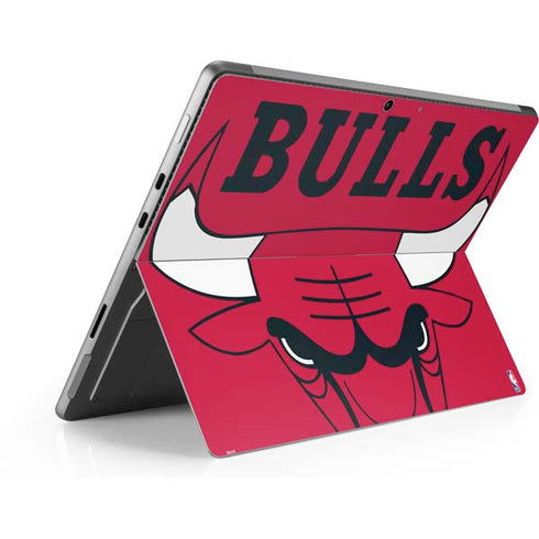 NBA Chicago Bulls Large Logo Surface Pro 8 Skin