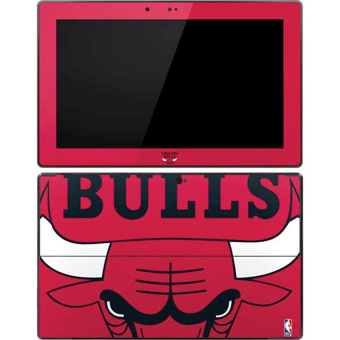 NBA Chicago Bulls Large Logo Surface Pro Tablet Skin