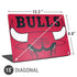 NBA Chicago Bulls Large Logo Universal Laptop 15in (12.2 x 8.8in) Skin