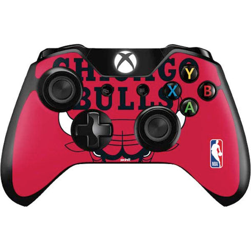 NBA Chicago Bulls Large Logo Xbox One Controller Skin