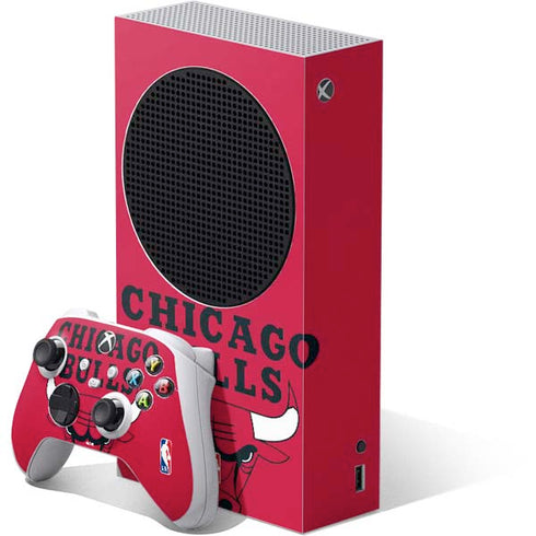 NBA Chicago Bulls Large Logo Xbox Series S Skins