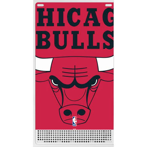 NBA Chicago Bulls Large Logo Xbox Series S Skins