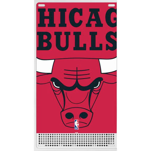 NBA Chicago Bulls Large Logo Xbox Series S Console Skin