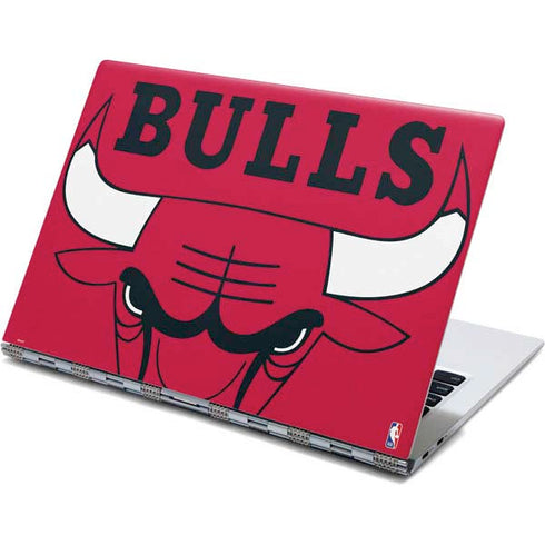 NBA Chicago Bulls Large Logo Yoga 910 2-in-1 14in Touch-Screen Skin