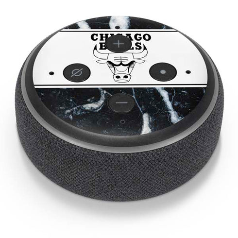 NBA Chicago Bulls Marble Amazon Echo Dot Skin