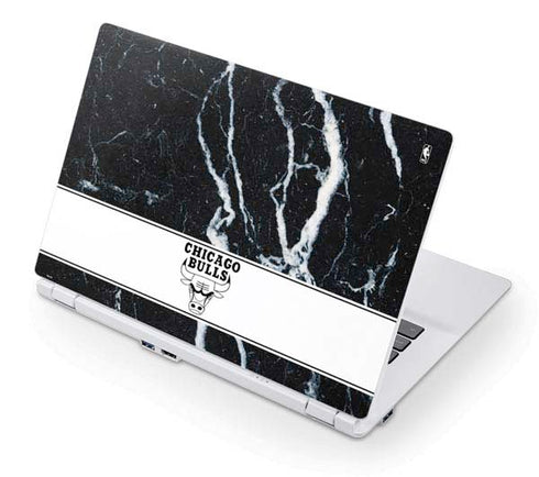 NBA Chicago Bulls Marble Acer Chromebook Skin