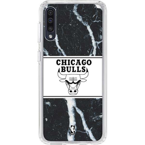 NBA Chicago Bulls Marble Galaxy A50 Clear Case