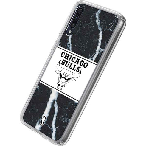 NBA Chicago Bulls Marble Galaxy A50 Clear Case