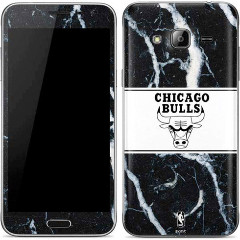 NBA Chicago Bulls Marble Galaxy J3 Skin