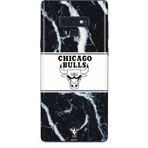 NBA Chicago Bulls Marble Galaxy Note 9 Skin