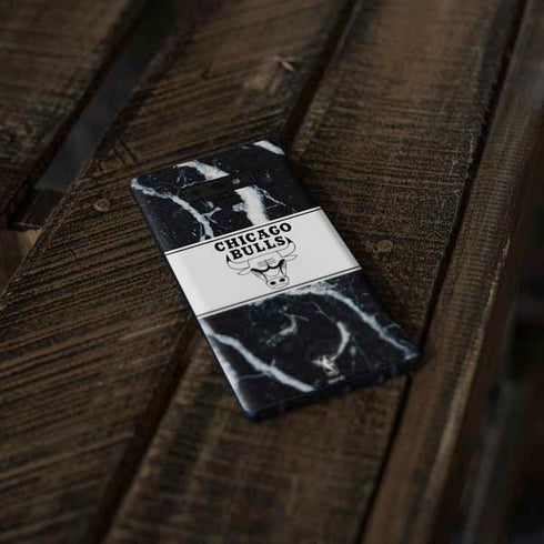 NBA Chicago Bulls Marble Galaxy Note 9 Skin