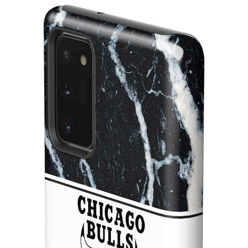 NBA Chicago Bulls Marble Galaxy Note20 5G Pro Case