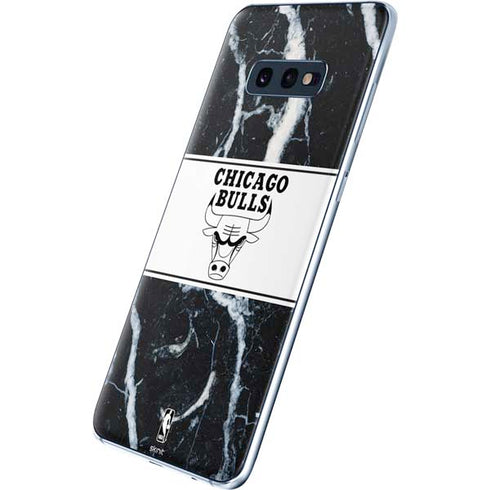 NBA Chicago Bulls Marble Galaxy S10e Skin